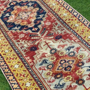 19th century Transylvanian long rug 1